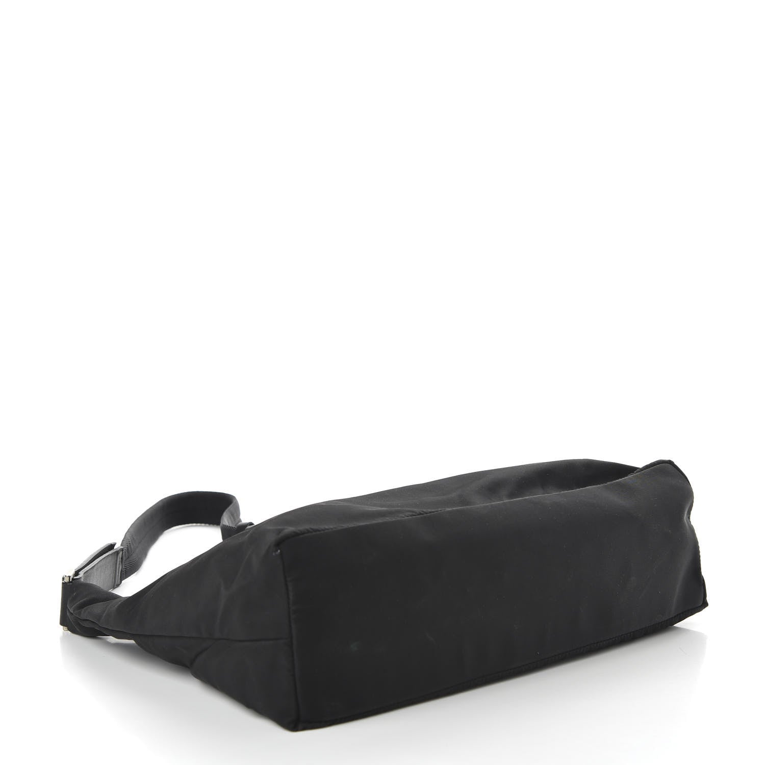 Prada Tessuto Nylon Shoulder Bag Black 4 of 10