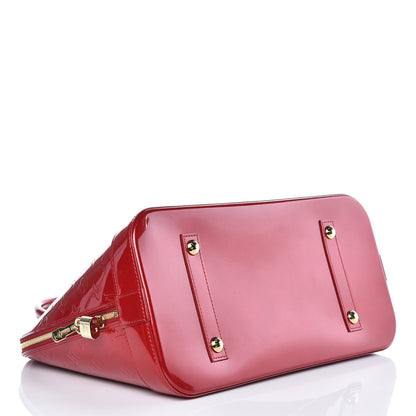 Louis Vuitton Vernis Alma GM Pomme D'Amour 4 of 8