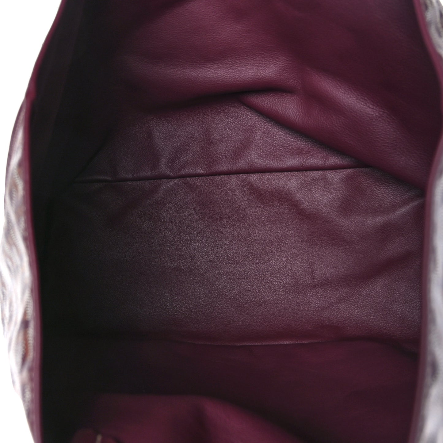 Goyardine Reversible Anjou PM Burgundy