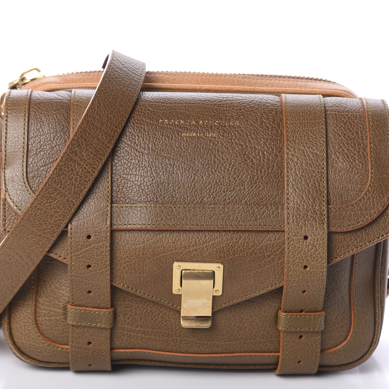 Proenza Schouler Grained Calfskin Double Bag Multi 9 of 11