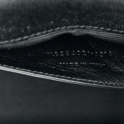 Saint Laurent Grain De Poudre Medium Classic Monogram Monochrome Kate Satchel Black 8 of 11