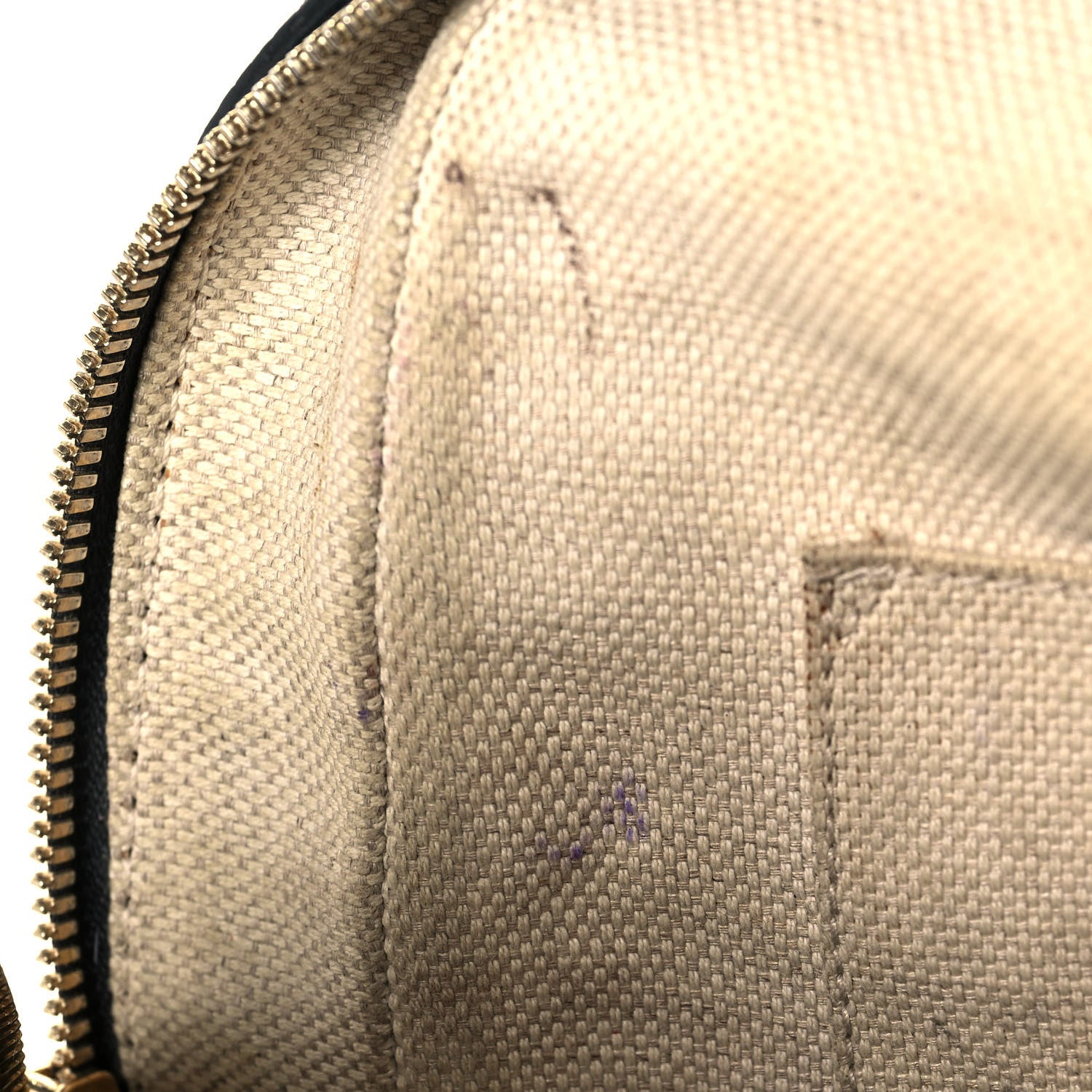 Gucci Pebbled Calfskin Soho Chain Backpack Black 18 of 24