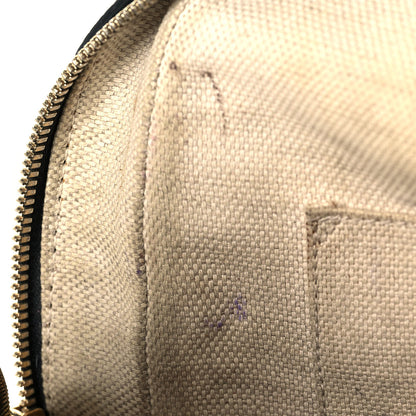 Gucci Pebbled Calfskin Soho Chain Backpack Black 18 of 24