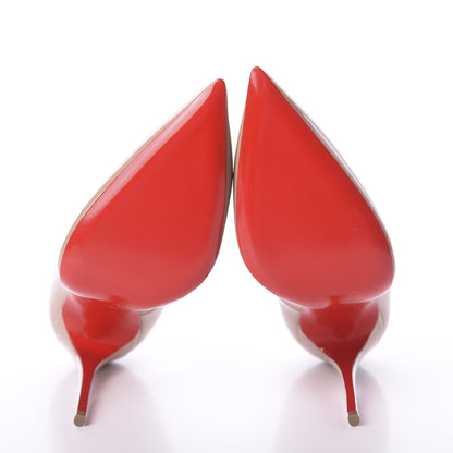 Christian Louboutin Patent So Kate 120 Pumps 36.5 Nude 7 of 7