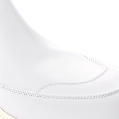 Louis Vuitton Calfskin Monogram Embossed Neoprene Mens Landscape Ankle Boots 9.5 White 10 of 16