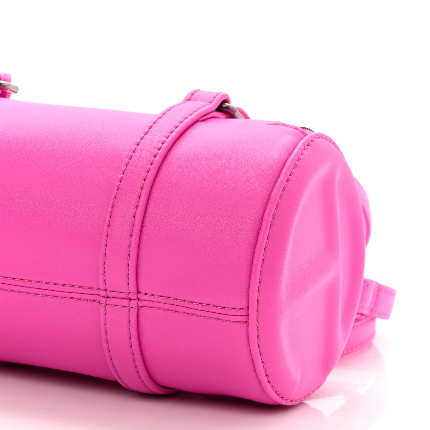 Vegan Leather Small Duffle Azalea