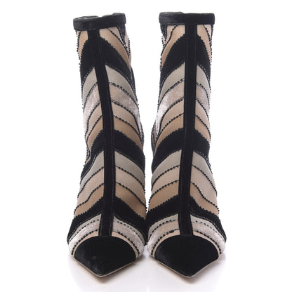 Christian Dior D-Cage Low Boots Boots 38 Pink Grey 2 of 8