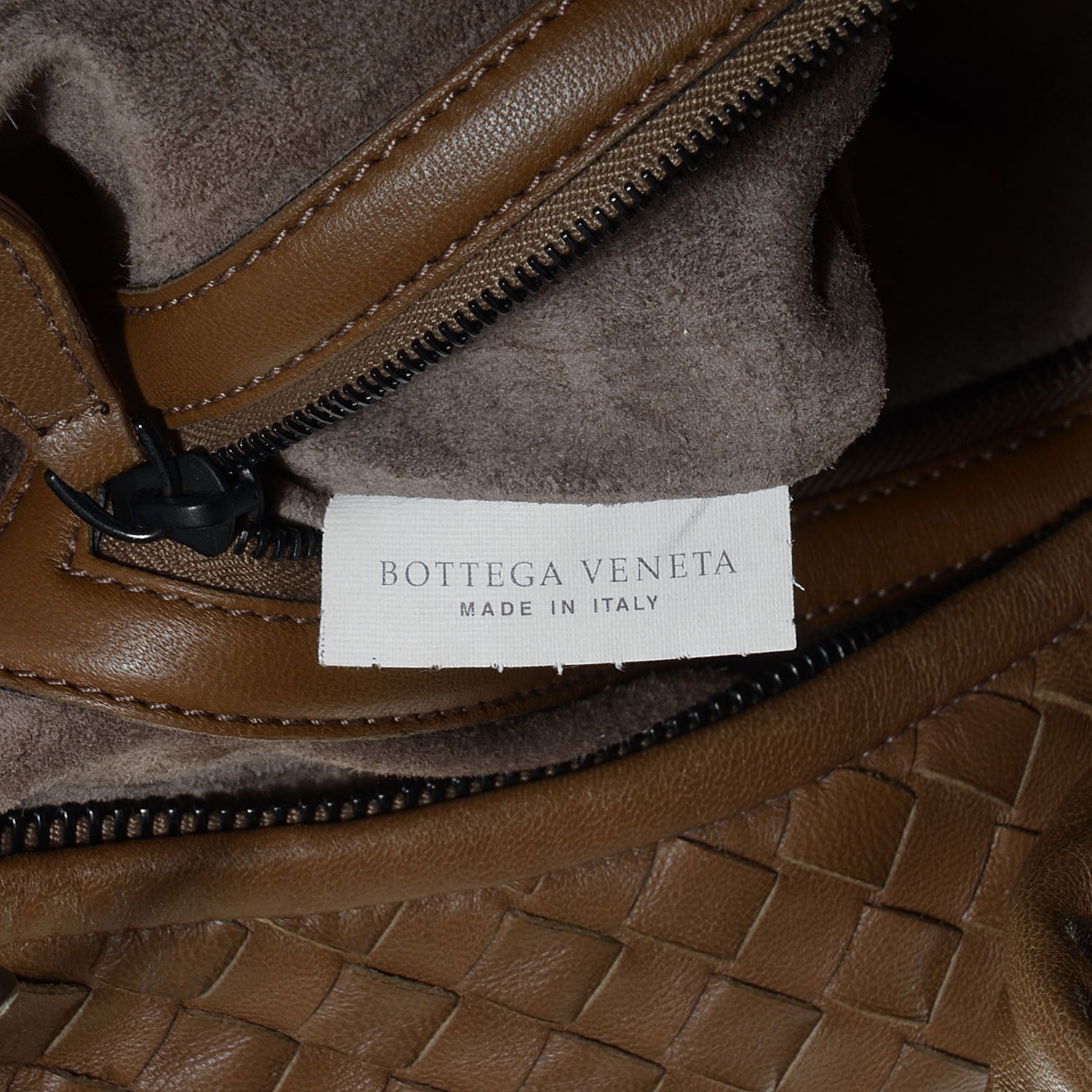 Bottega Veneta Nappa Patent Intrecciato Large Belly Veneta Ombre Hobo Chene 7 of 9