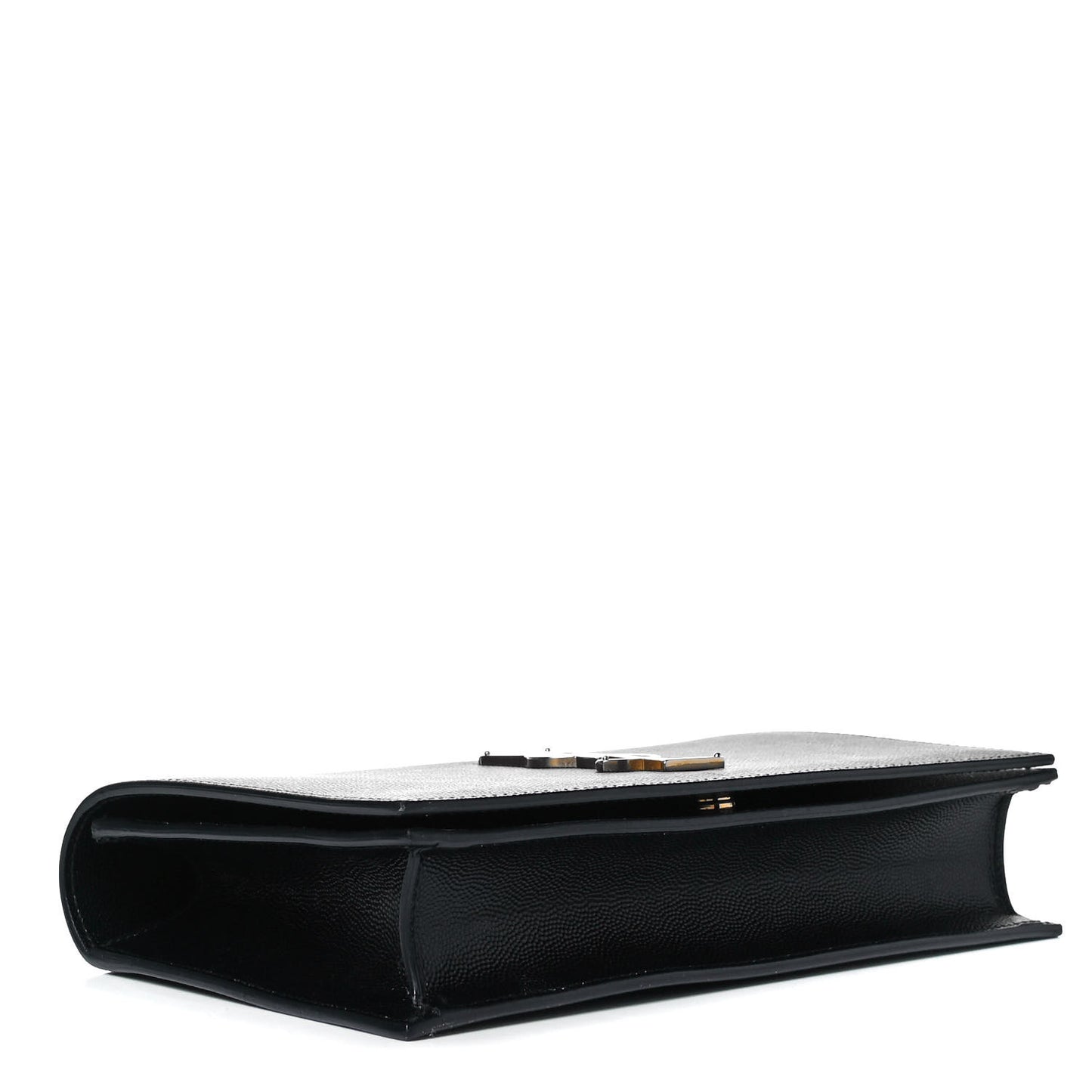 Grain De Poudre Classic Monogram Kate Clutch Black