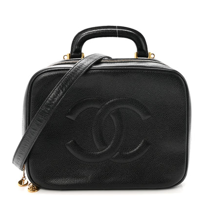 Chanel Caviar Timeless CC Vanity Case Black 1 of 10