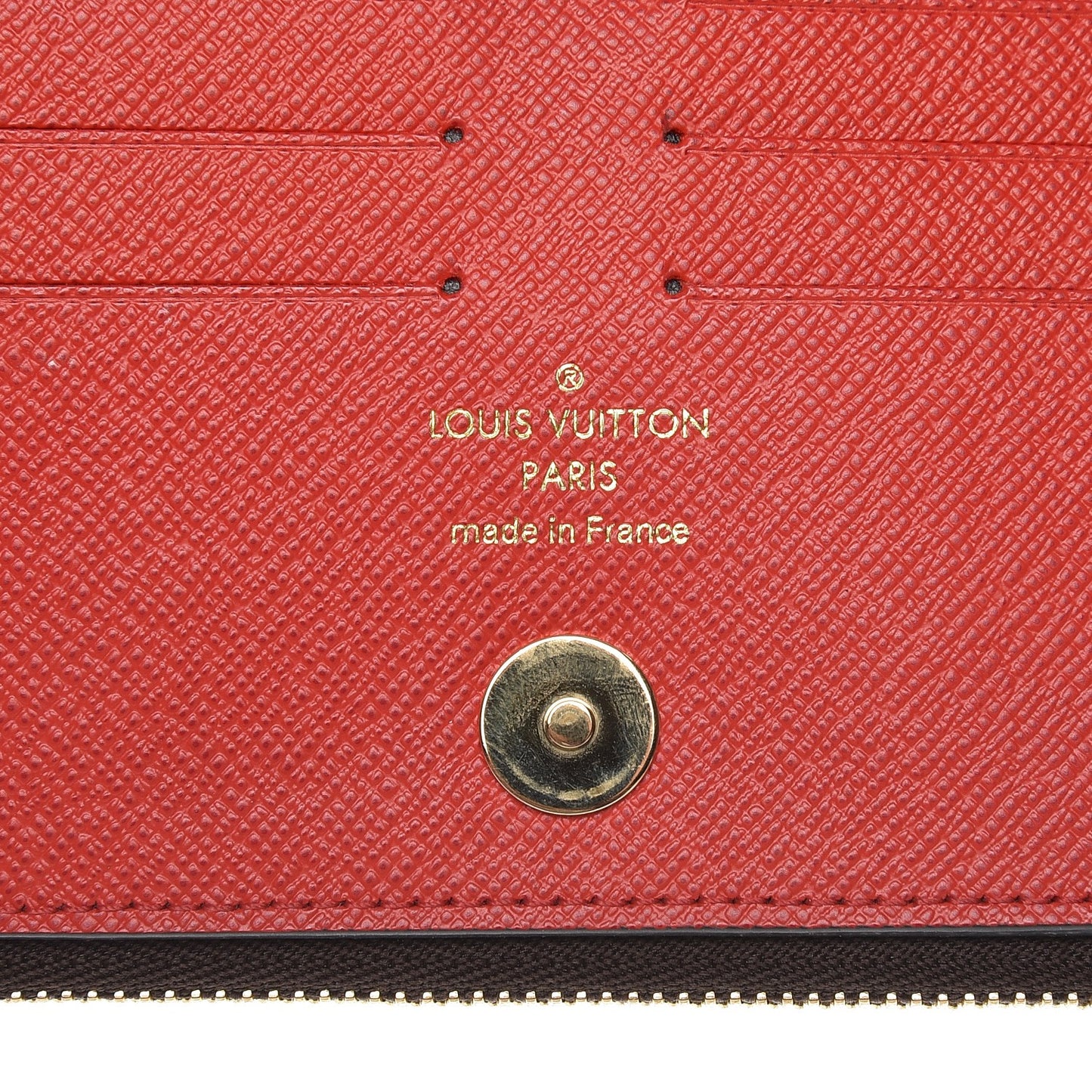 Monogram Adele Wallet Coquelicot