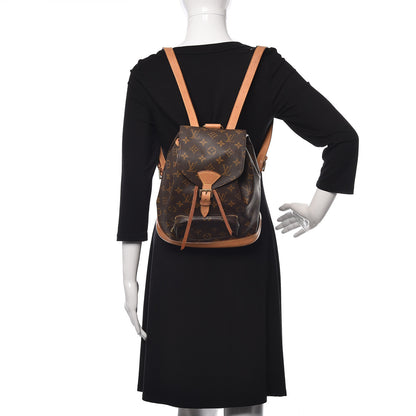 Louis Vuitton Monogram Montsouris MM Backpack 2 of 13
