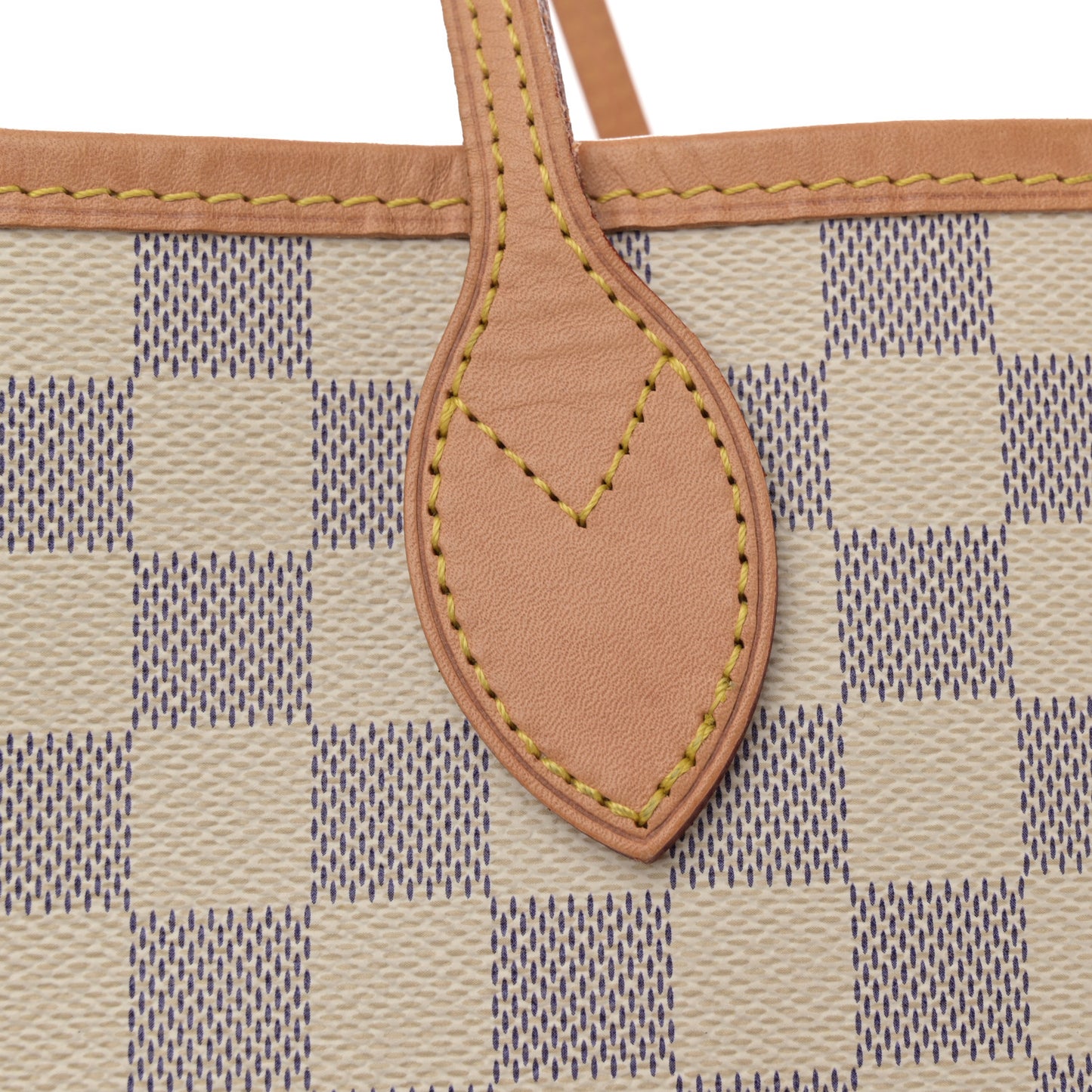 Damier Azur Neo Neverfull MM Rose Ballerine