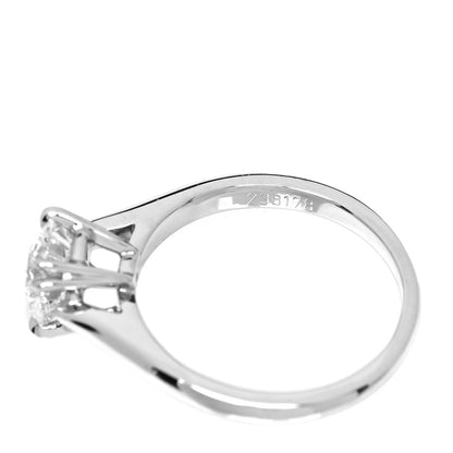Harry Winston Platinum Diamond 1.01ct Round Brilliant Cut Solitaire Engagement Ring 48 4.5 6 of 7