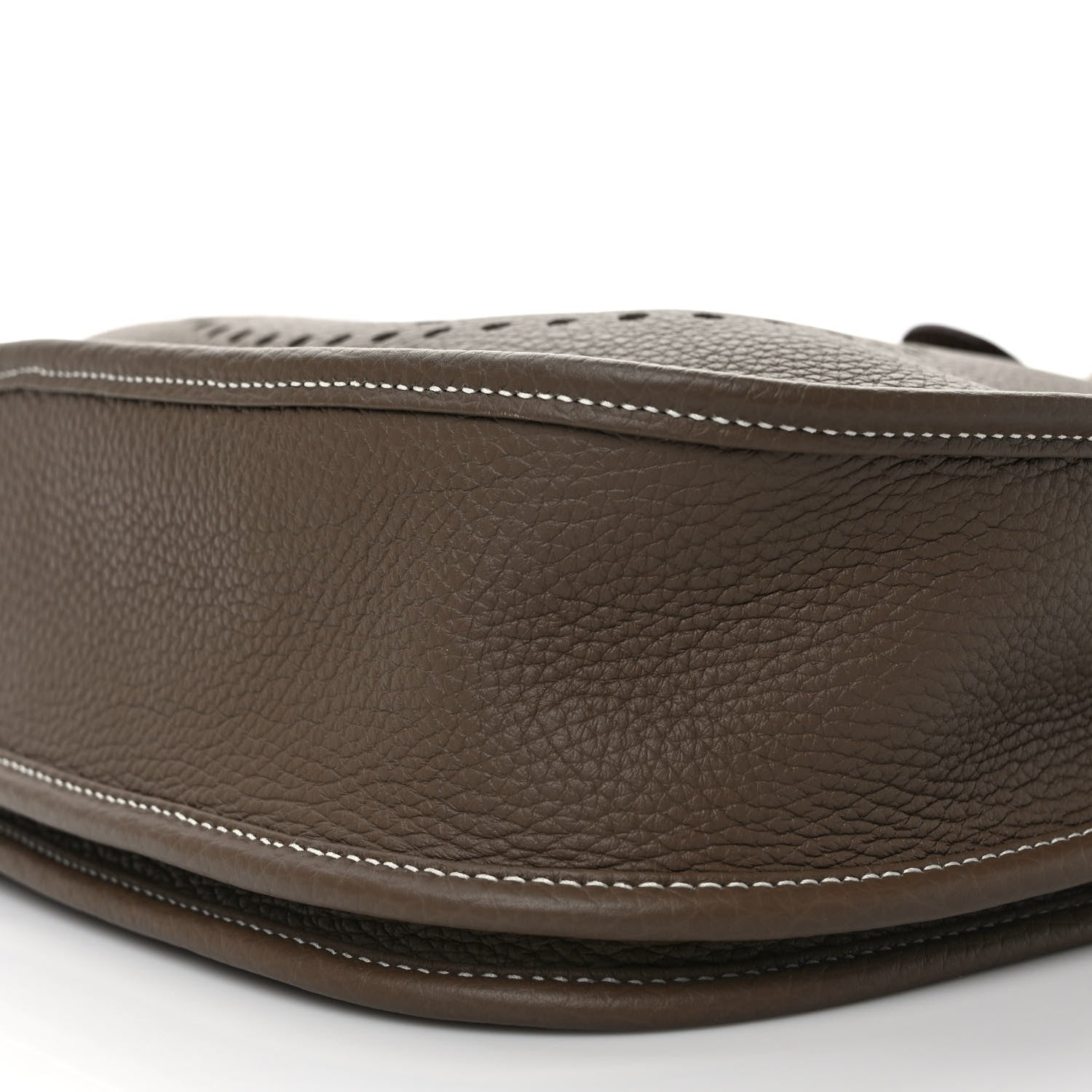 Hermes Taurillon Clemence Evelyne III PM Etoupe 8 of 9