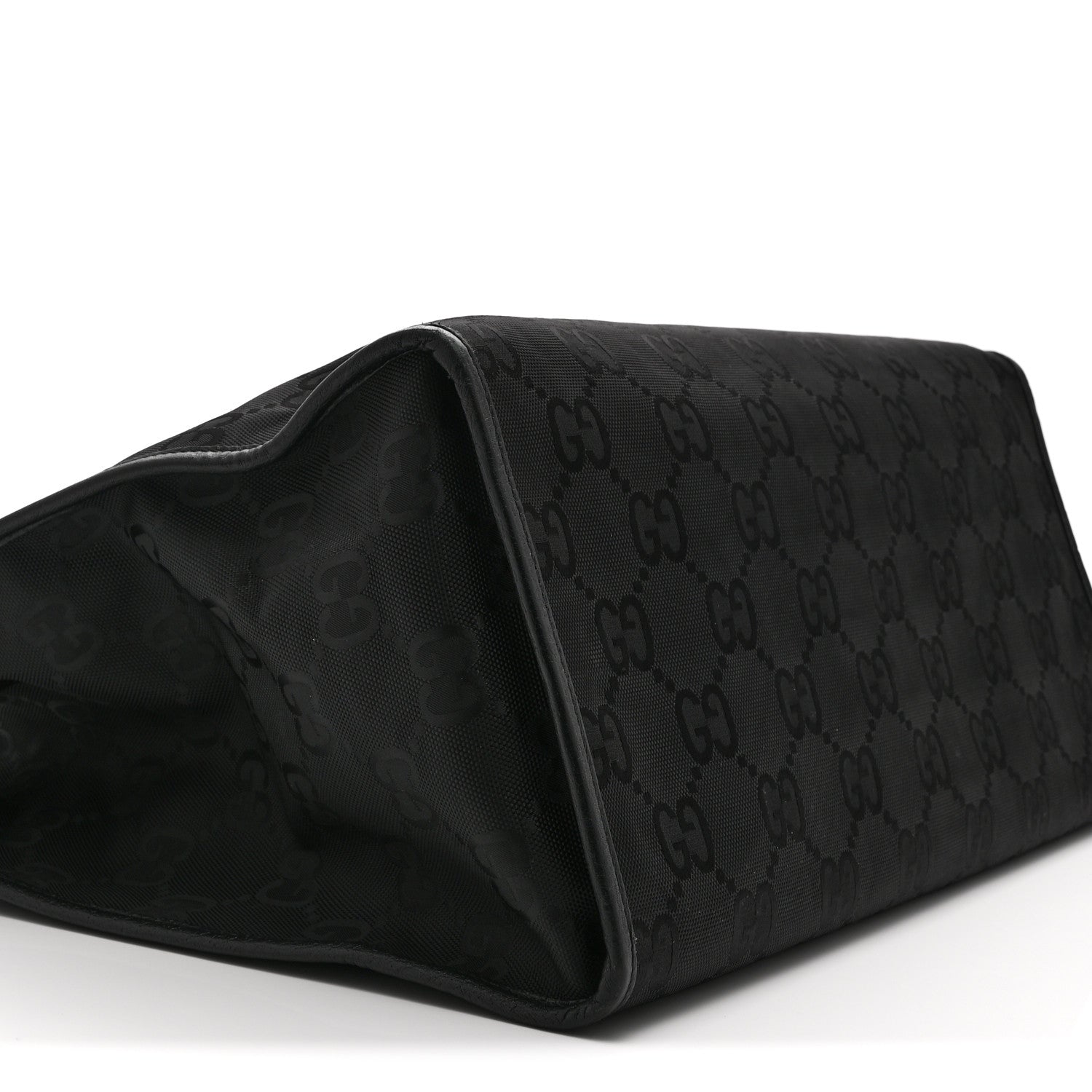 Gucci Econyl Nylon Monogram Large Off The Grid Tote Bag Black 10 of 11