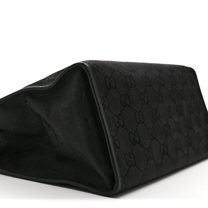 Gucci Econyl Nylon Monogram Large Off The Grid Tote Bag Black 10 of 11