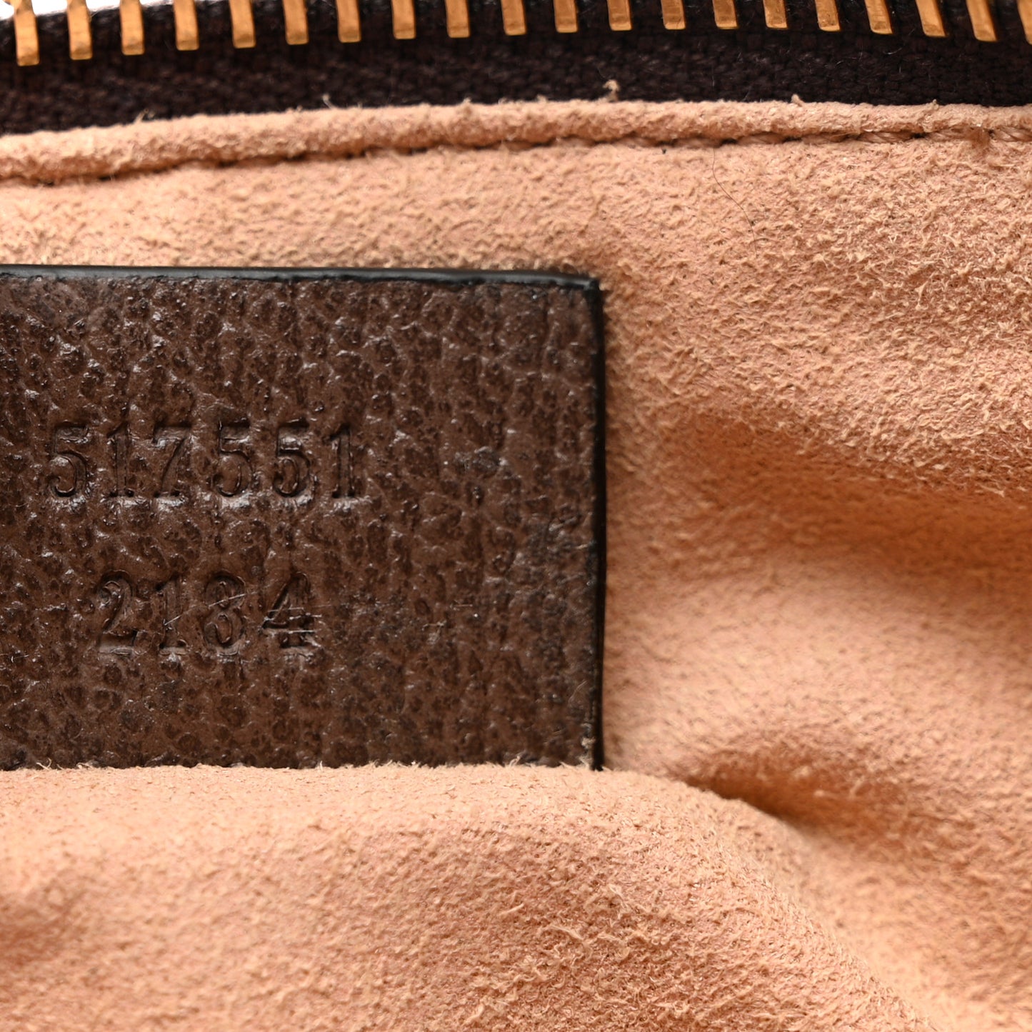 GG Supreme Monogram Large Ophidia Pouch Clutch Brown