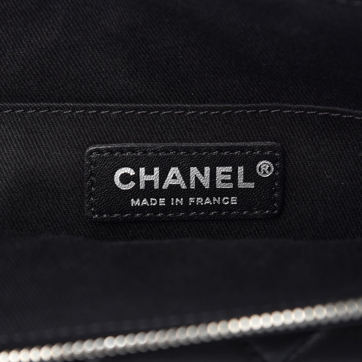 Calfskin Quilted Crossbody Bag Black
