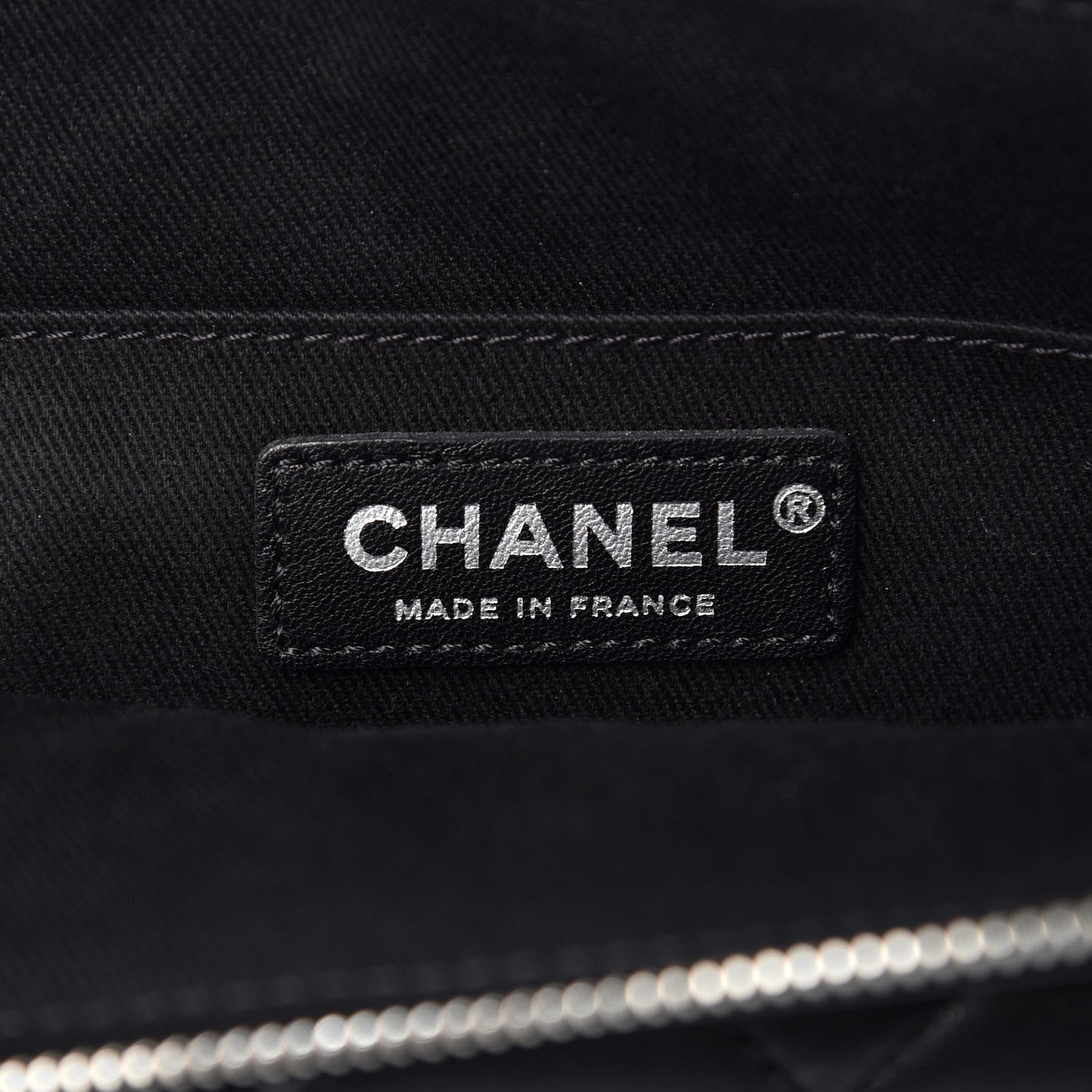 Chanel Calfskin Quilted Crossbody Bag Black 6 of 9