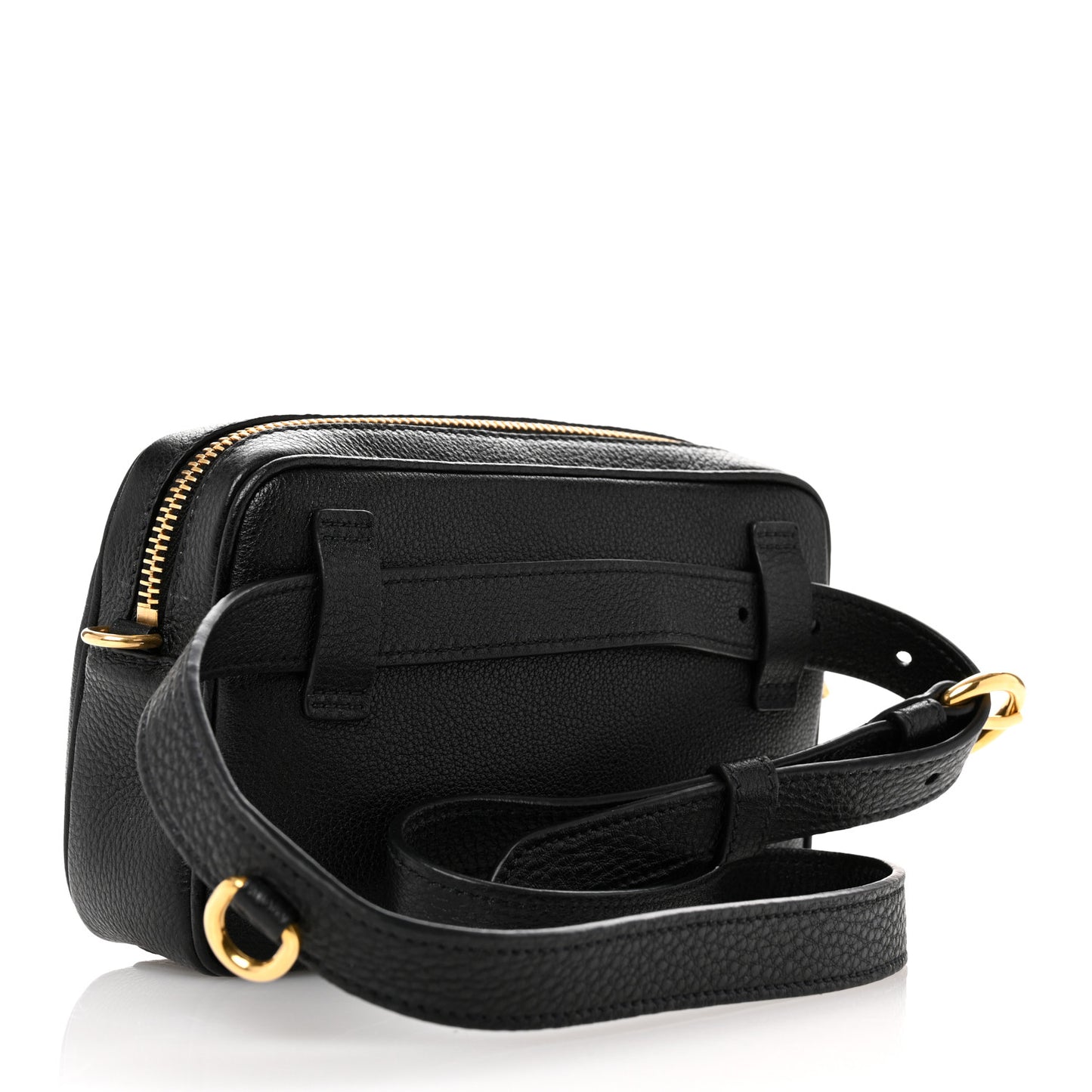 Vitello Daino Belt Bag Black