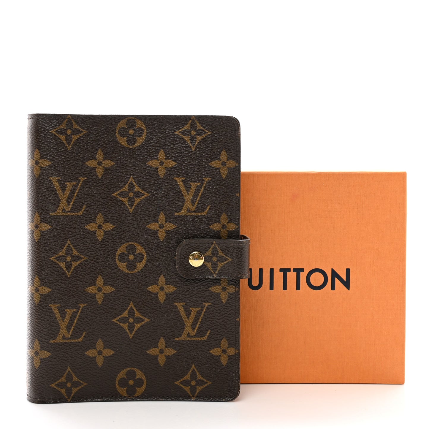 Monogram Medium Ring Agenda Cover