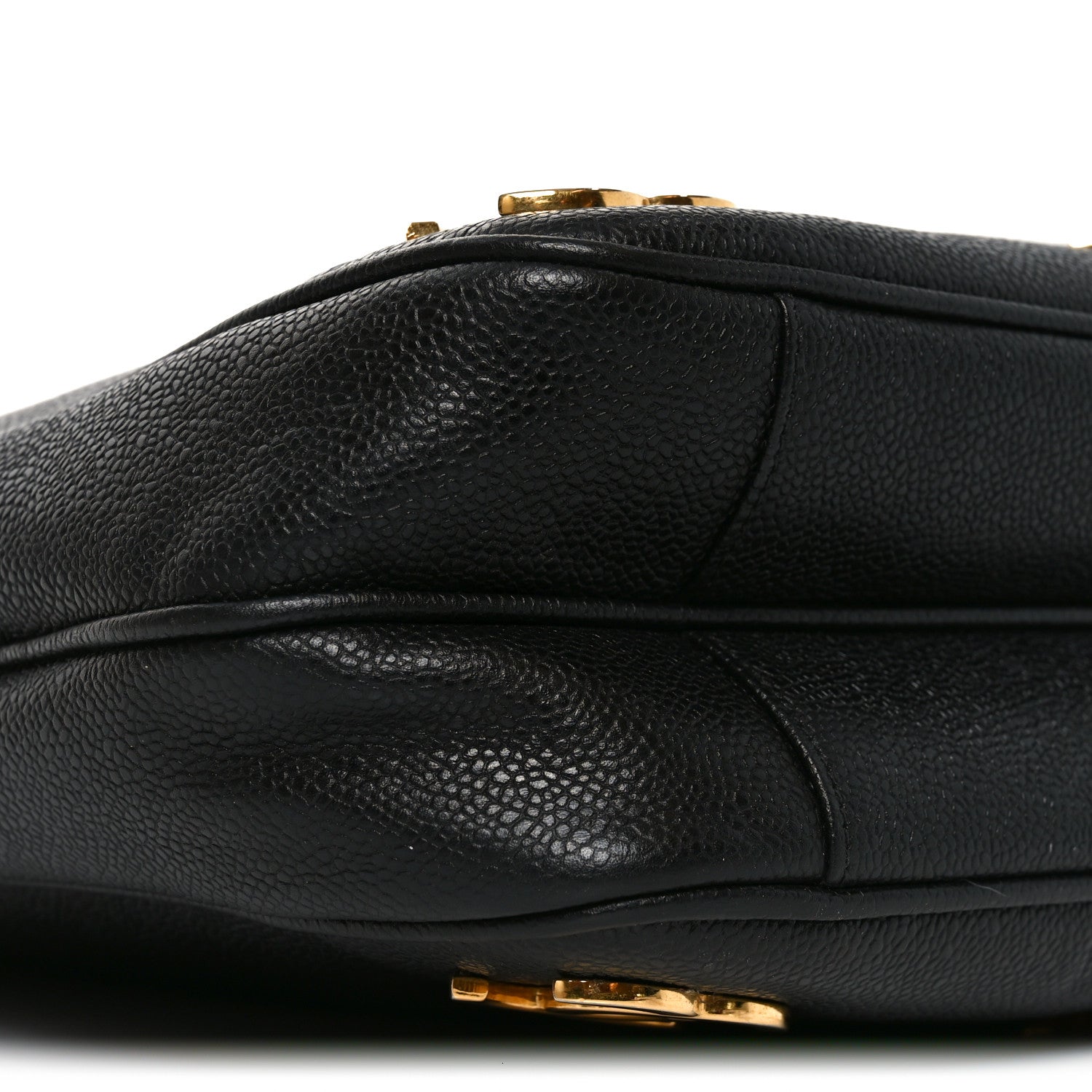 Chanel Caviar CC Shoulder Bag Black 9 of 10