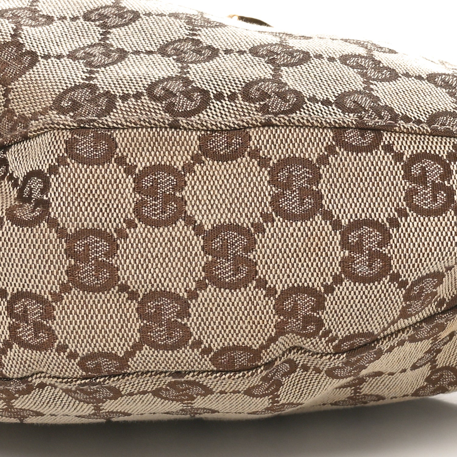 Gucci Monogram Bamboo Ring Hobo Aubergine 10 of 11