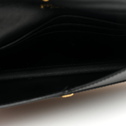Prada Vitello Move Envelope Wallet Black 5 of 7
