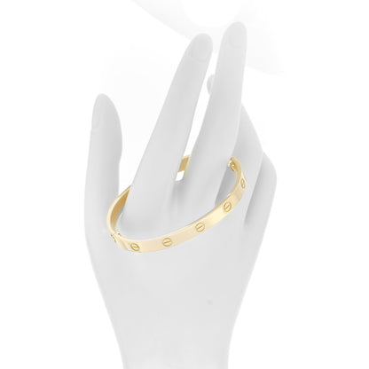 Cartier 18K Yellow Gold LOVE Bracelet 18 2 of 5