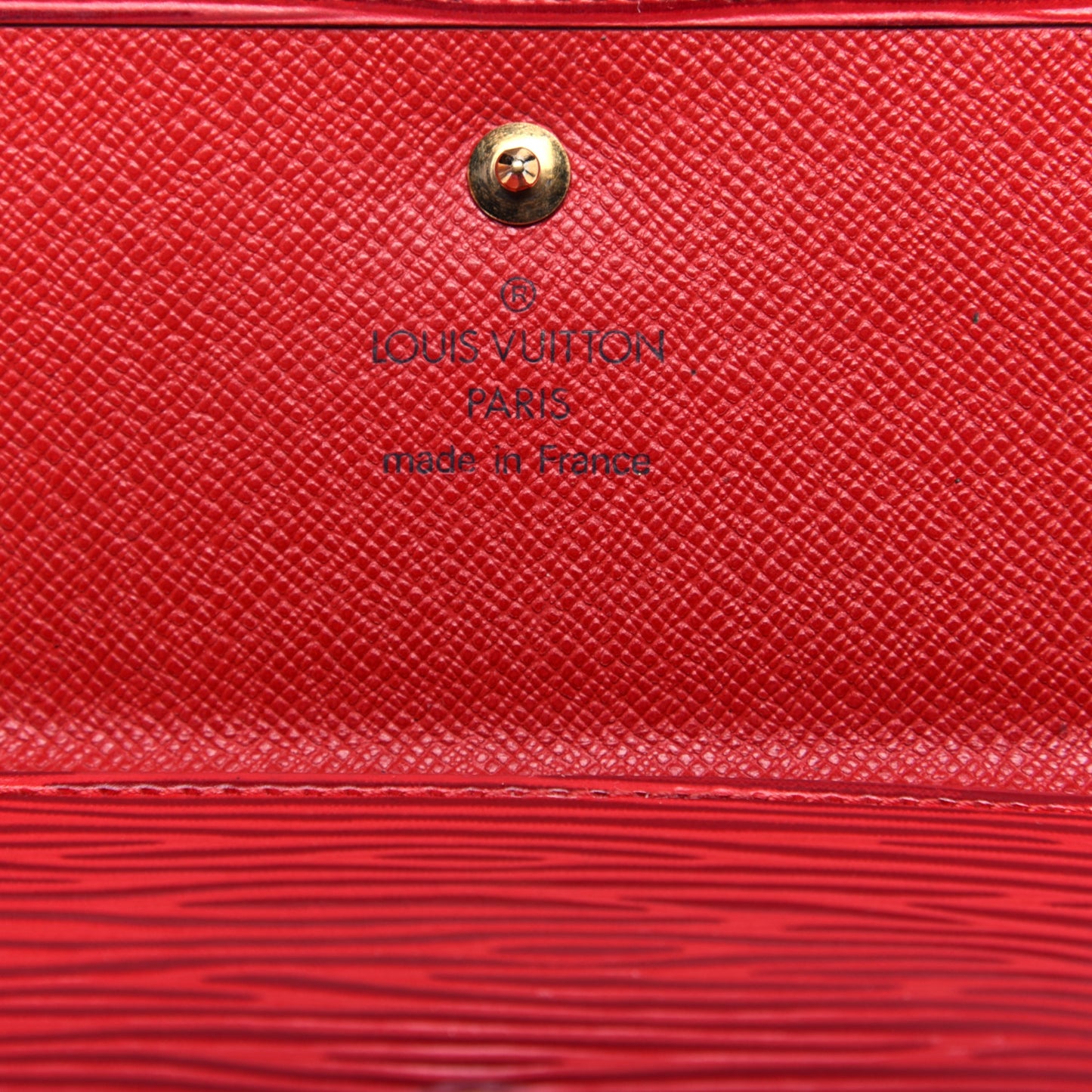 Epi Elise Wallet Castillan Red