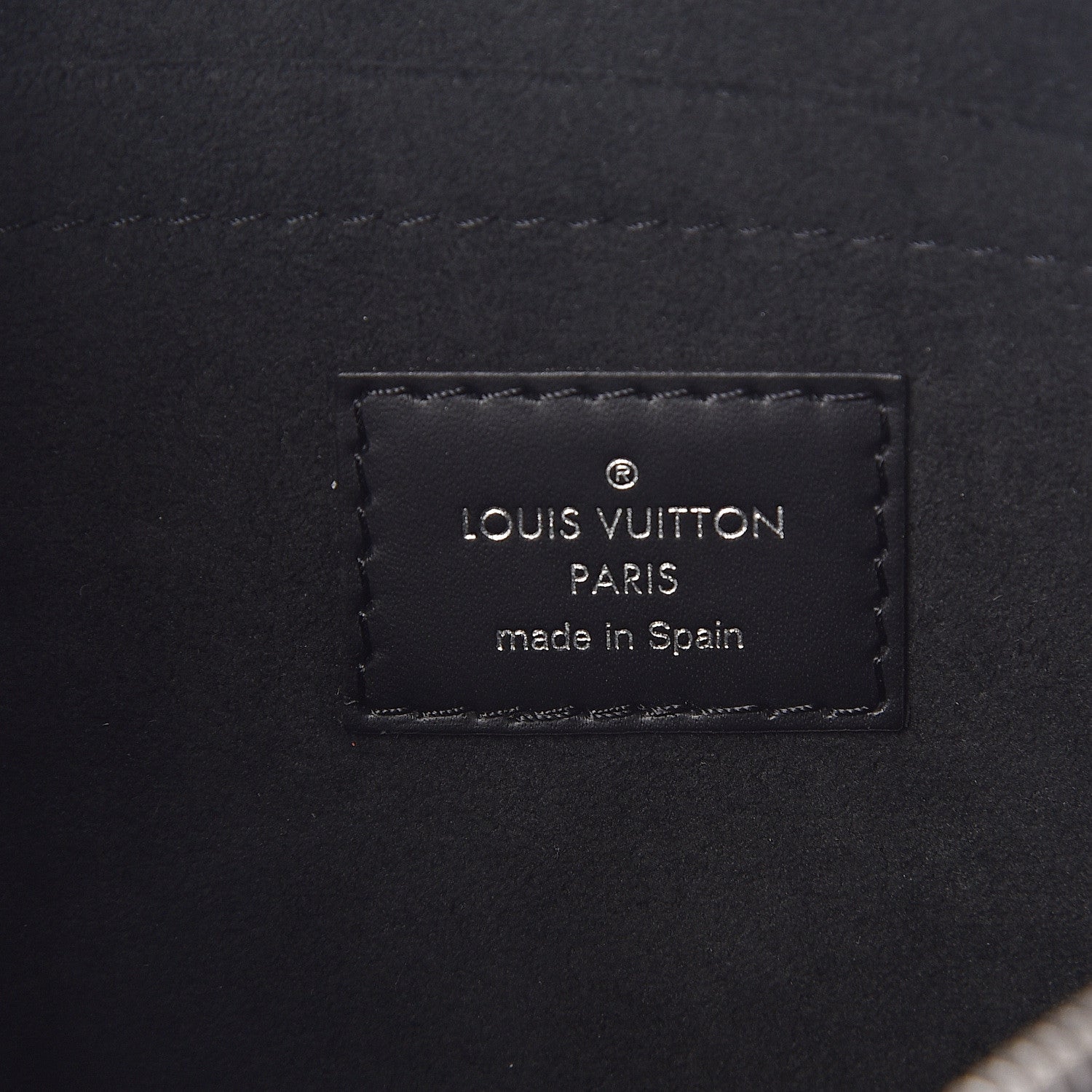 Louis Vuitton Epi Neverfull Pochette MM GM Black 5 of 6