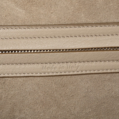 Celine Supple Calfskin Medium Phantom Luggage Beige 6 of 8