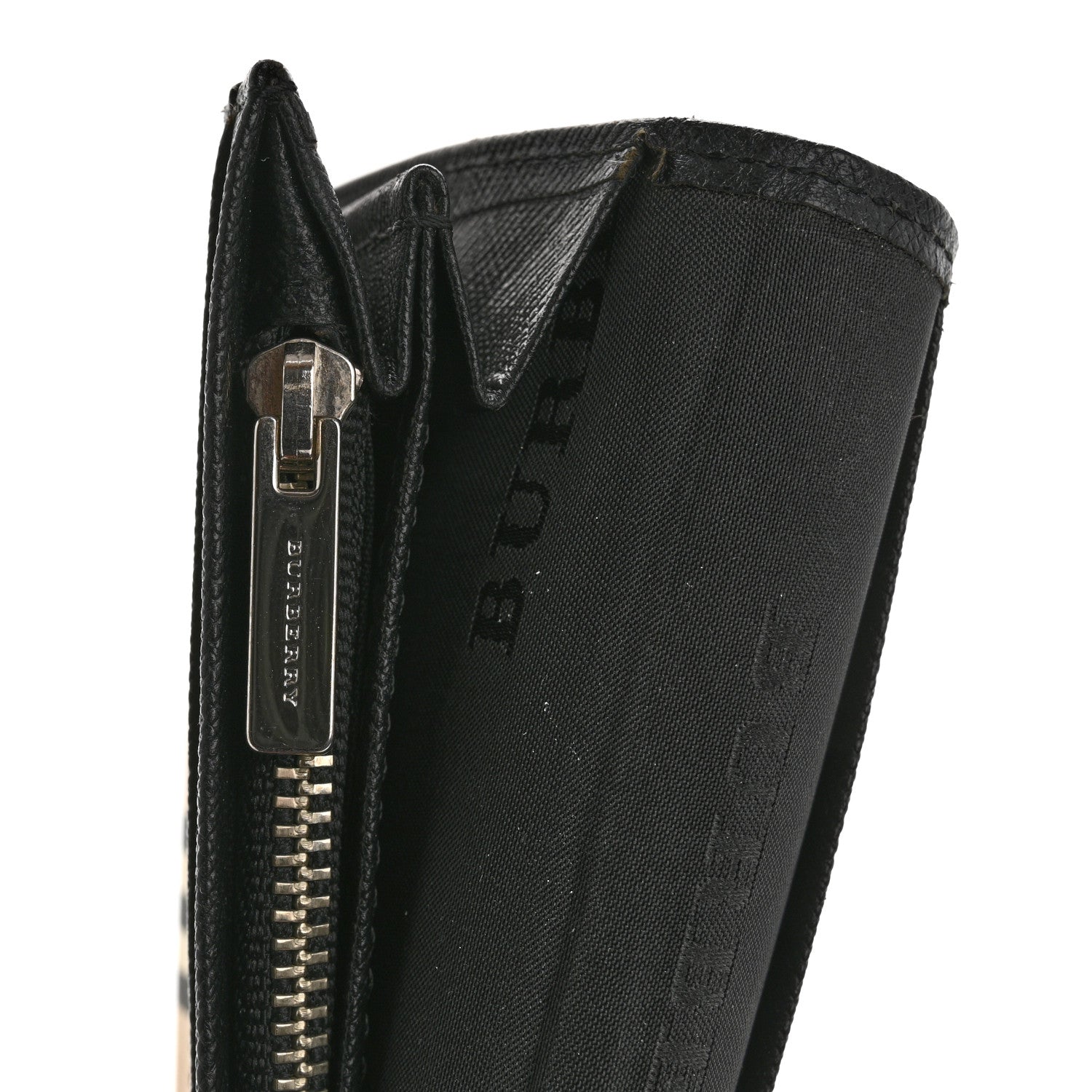 Burberry House Check Continental Wallet Black 8 of 12