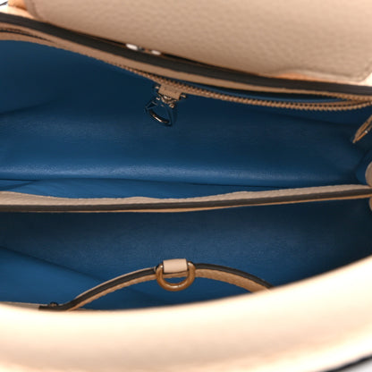 Louis Vuitton Taurillon Capucines MM Gradient Blue 5 of 9