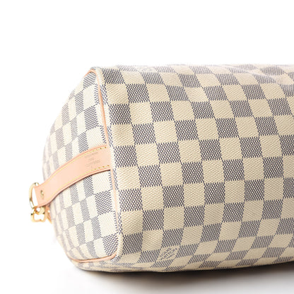 Louis Vuitton Damier Azur Speedy Bandouliere 25 9 of 11