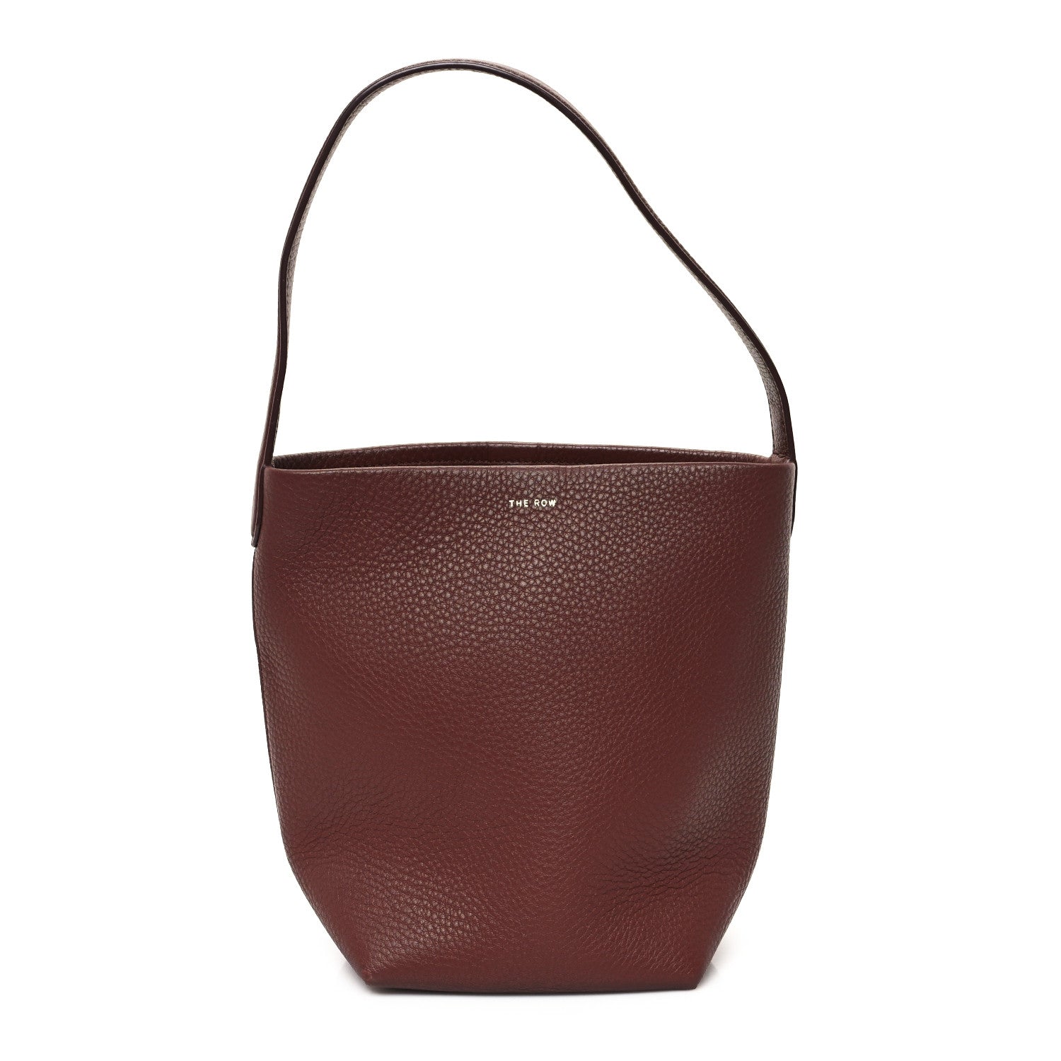 The Row Grained Calfskin Small N/S Park Tote Cognac 1 of 9