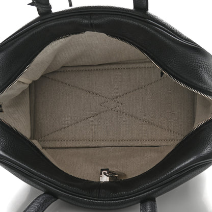 Hermes Taurillon Clemence Victoria II 35 Black 5 of 10
