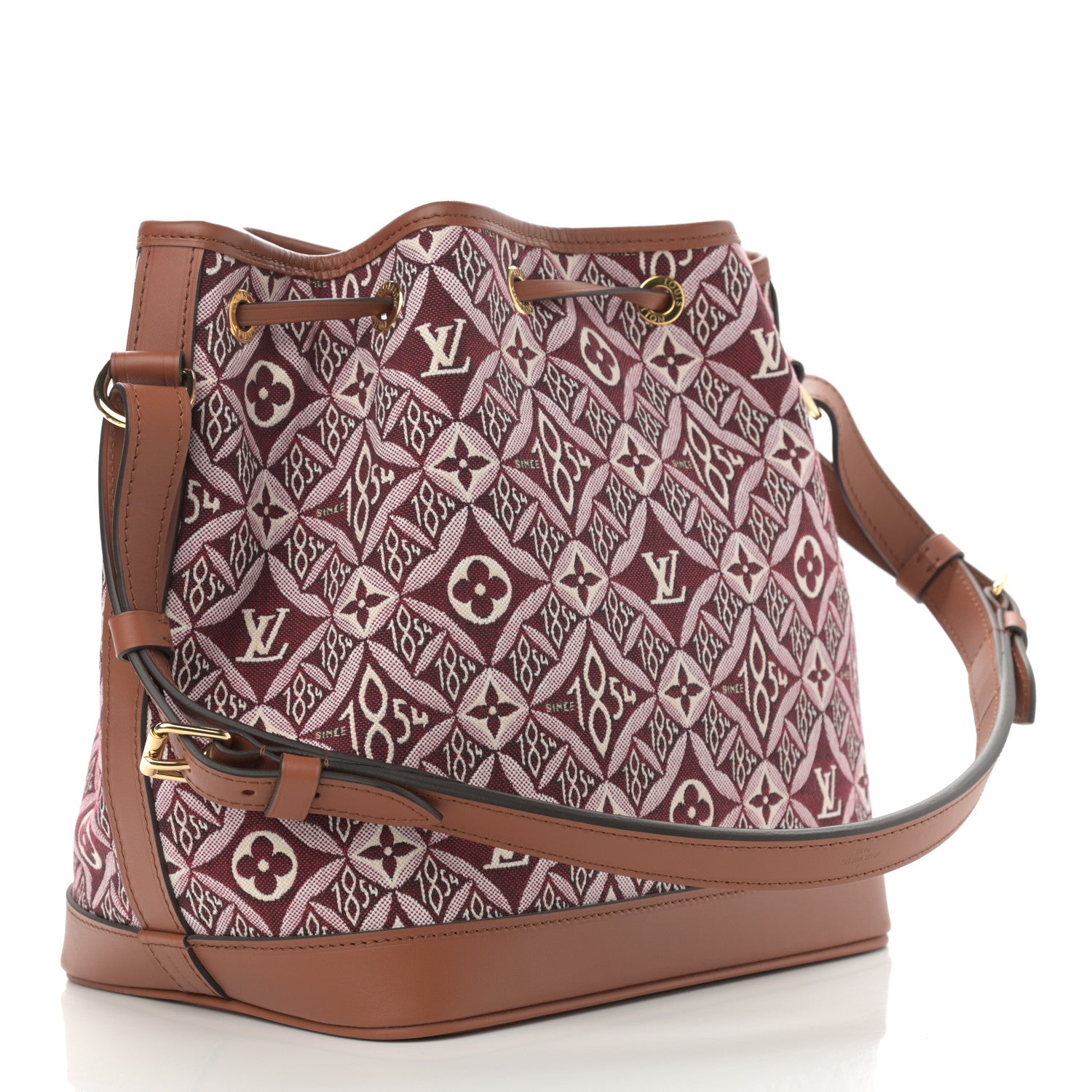 Louis Vuitton Jacquard Since 1854 Petit Noe Bordeaux 3 of 10