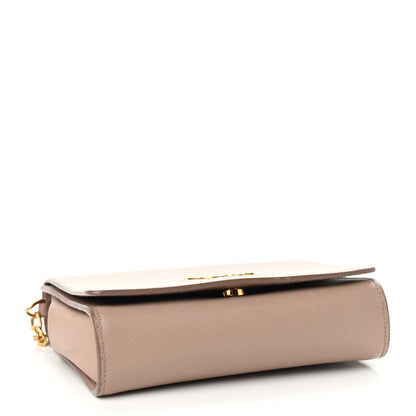 Prada Saffiano Chain Crossbody Bag Cipria 4 of 12