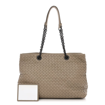 Bottega Veneta Nappa Intrecciato Top Handle Tote Fume 1 of 17