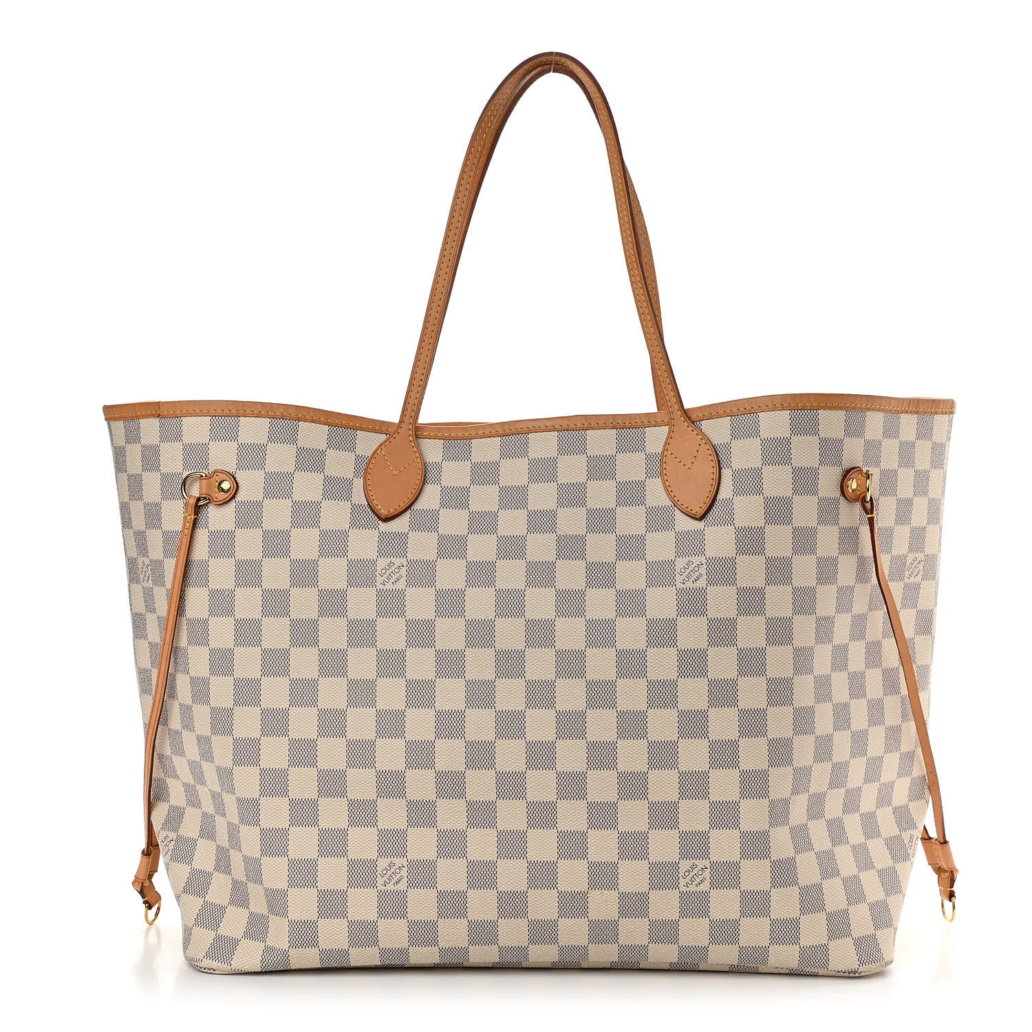 Louis Vuitton Damier Azur Neo Neverfull GM Rose Ballerine 3 of 20