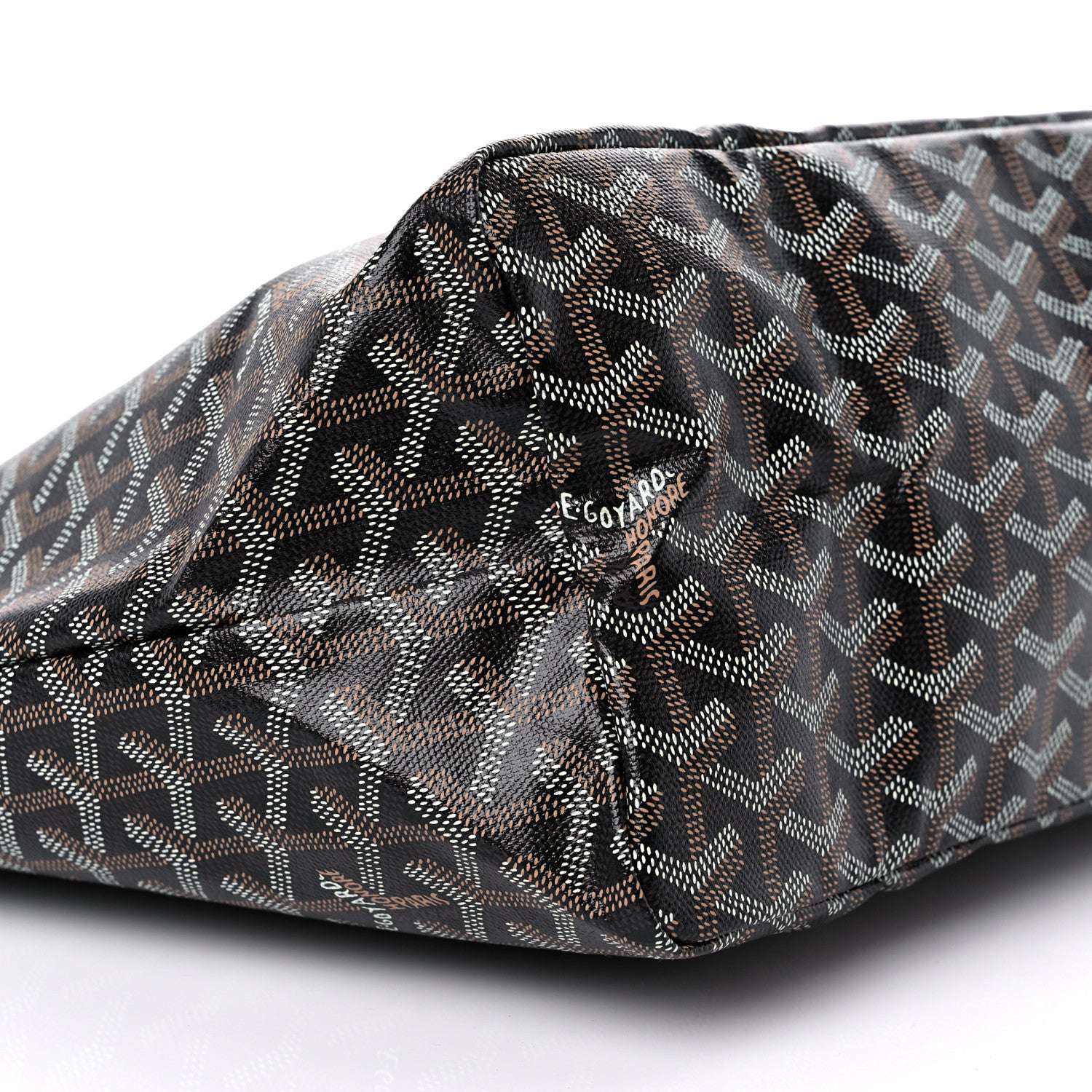 Goyard Goyardine Saint Louis PM Black Gold 8 of 9