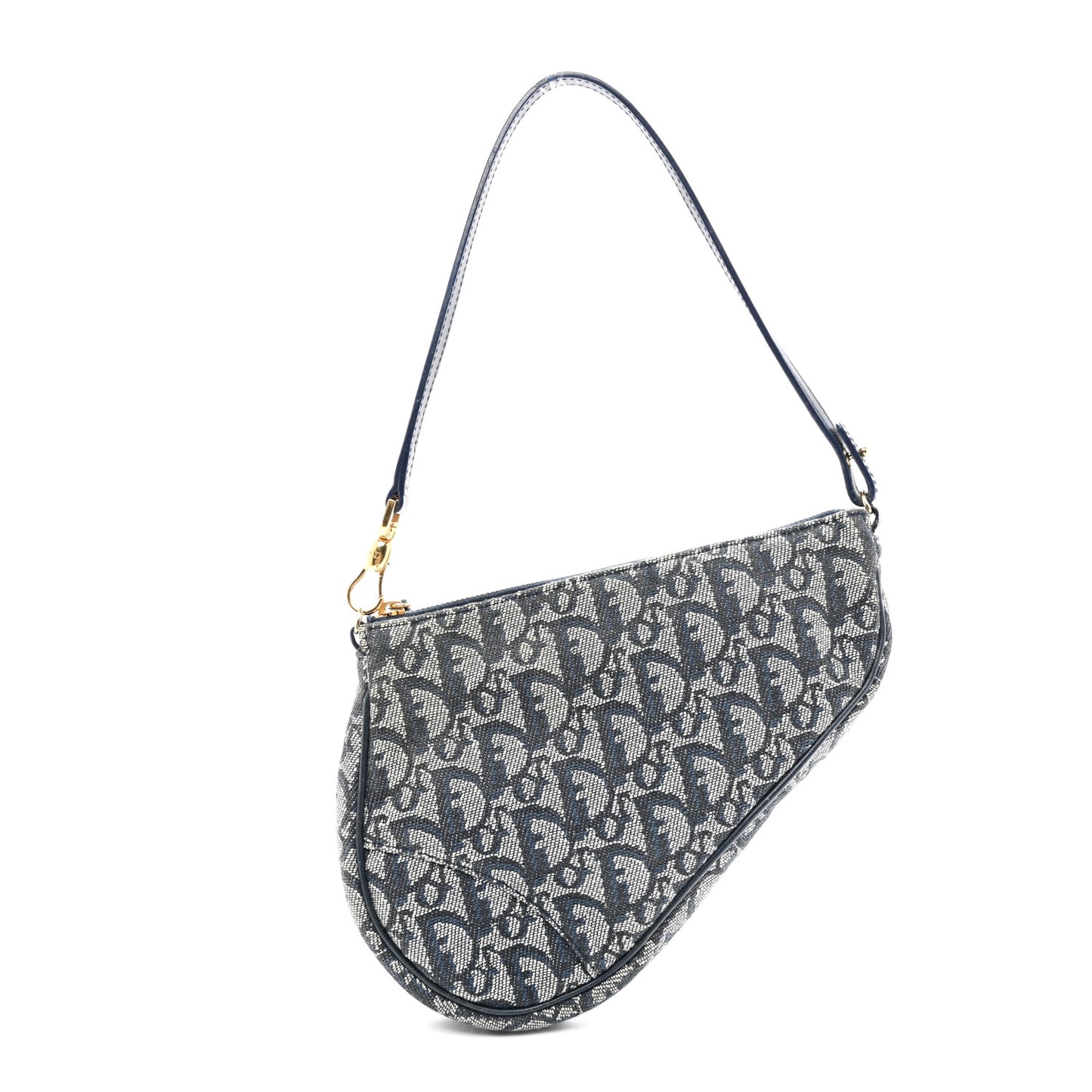 Monogram Mini Saddle Pochette Navy