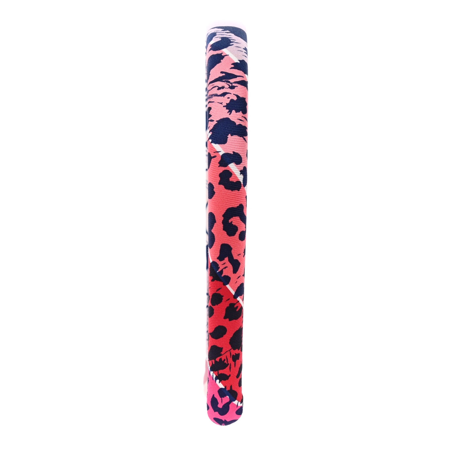 Silk Twill Jungle Love Rainbow Elsa Headband Rose