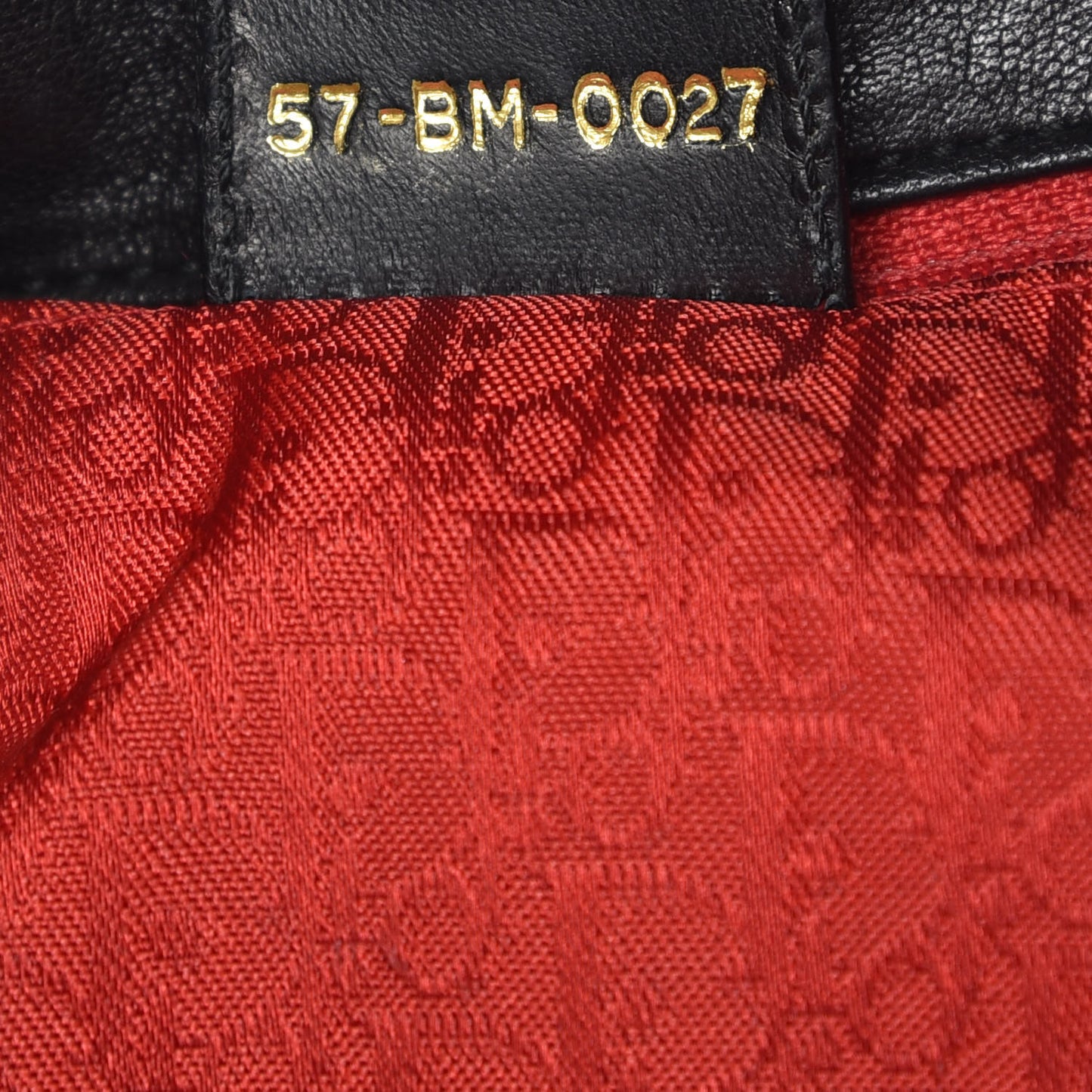 Lambskin Cannage Flap Shoulder Bag Black