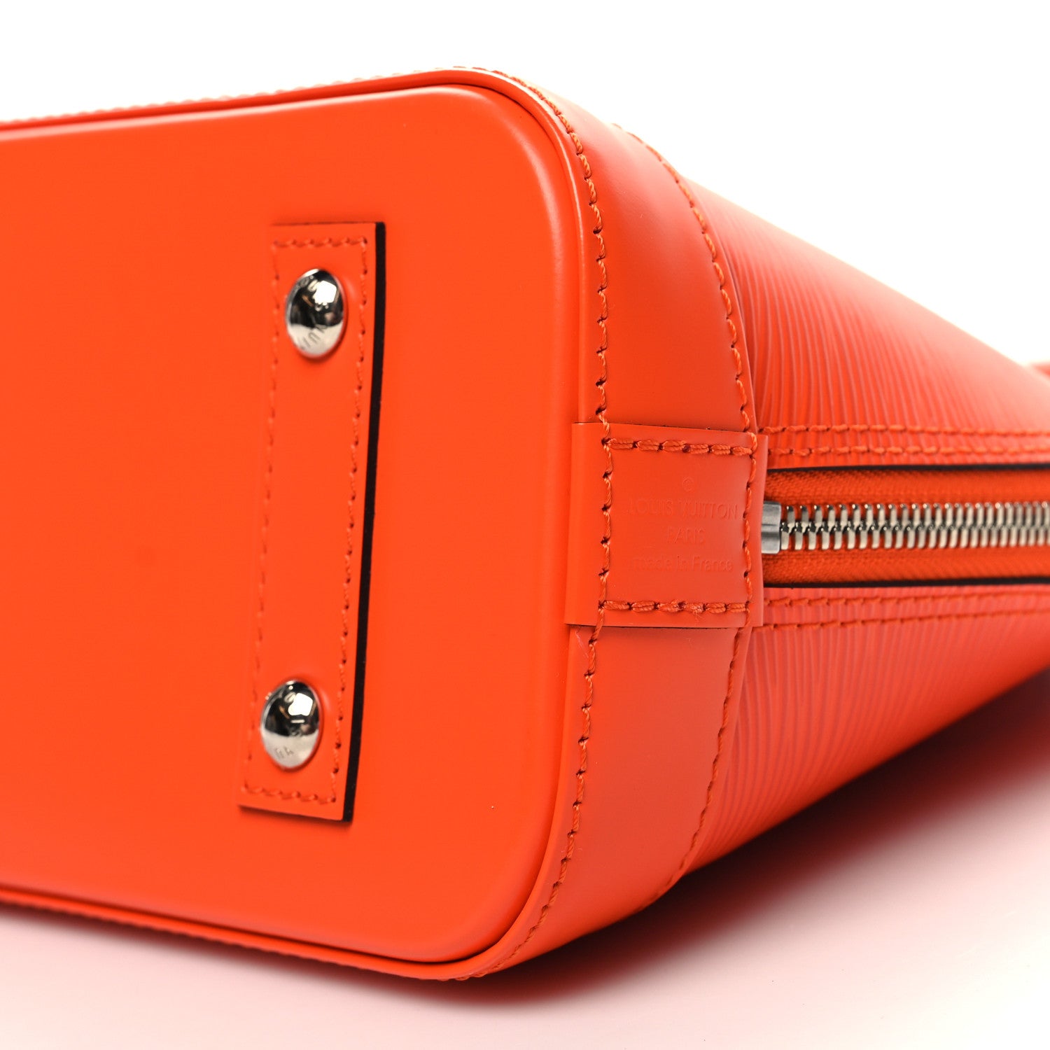 Louis Vuitton Epi Jacquard Alma BB Orange 9 of 10