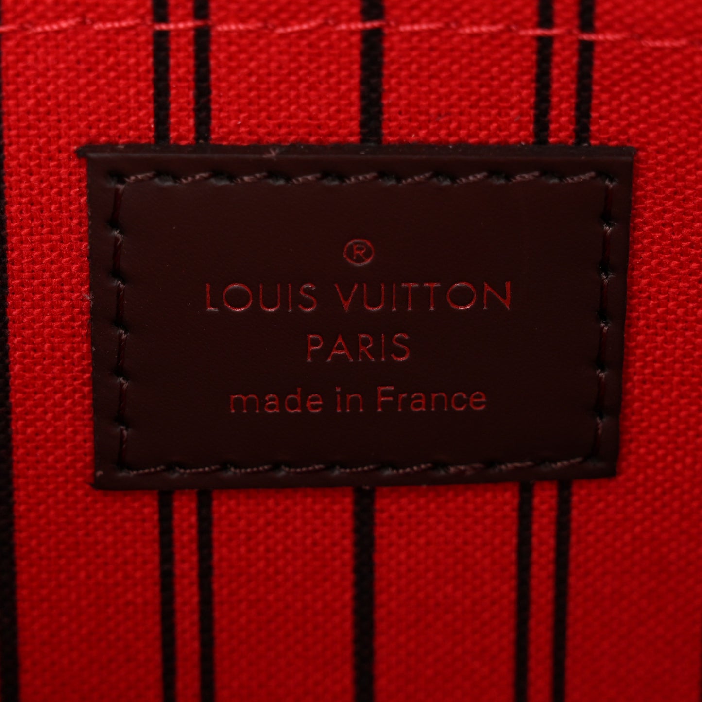 Damier Ebene Neverfull MM GM Pochette