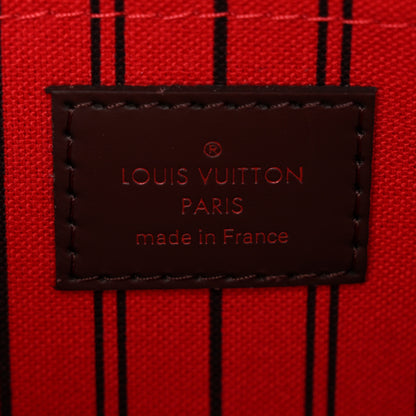 Louis Vuitton Damier Ebene Neverfull MM GM Pochette 6 of 7