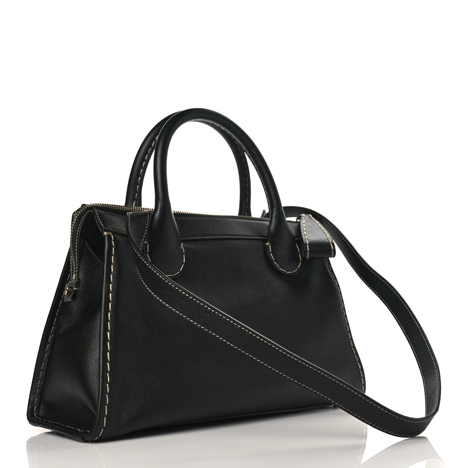 Chloe Buffalo Medium Edith Black 3 of 9